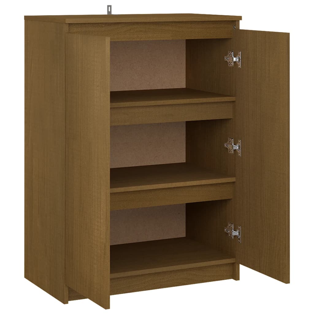 Dressoir 60x36x84 cm massief grenenhout