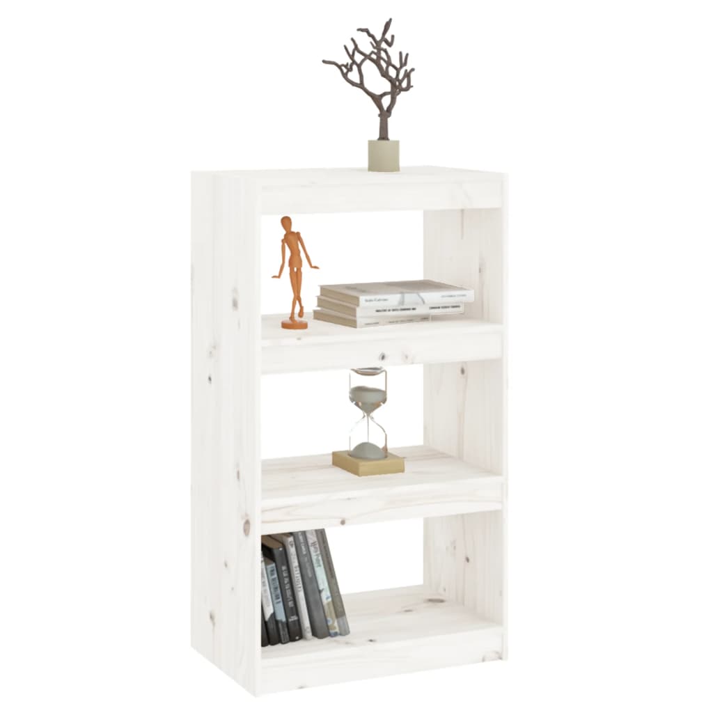 Boekenkast/kamerscherm 60x30x135,5 cm massief grenenhout