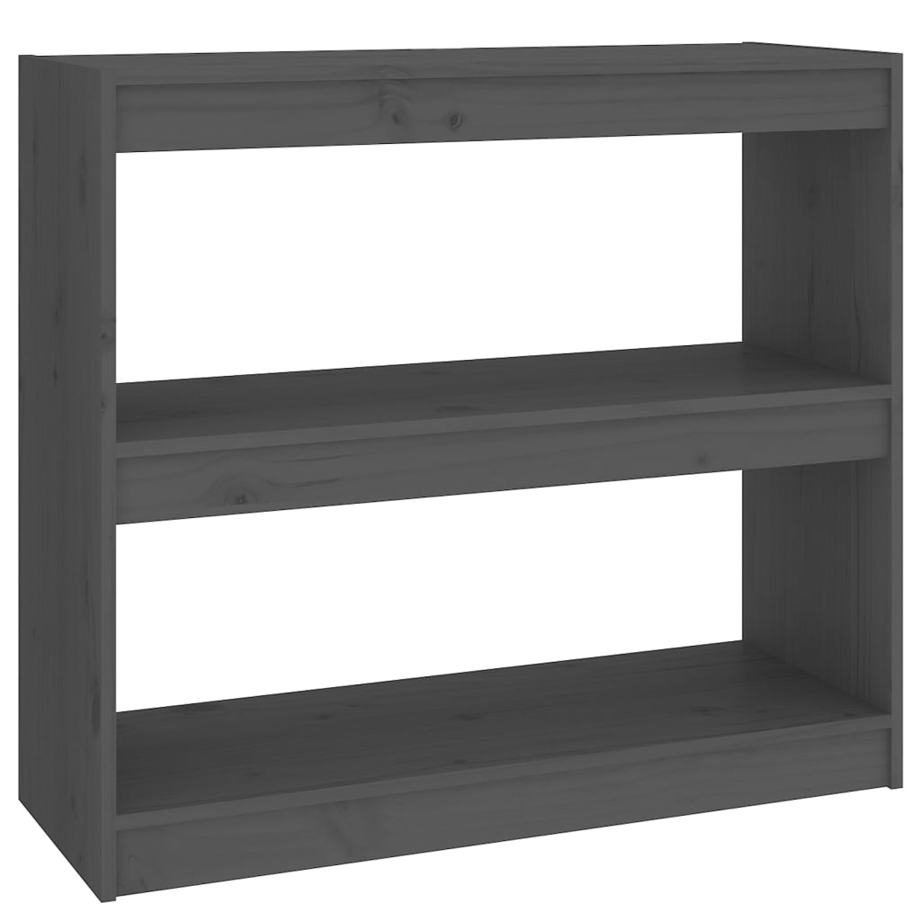 Boekenkast/kamerscherm 80x30x103,5 cm massief grenenhout