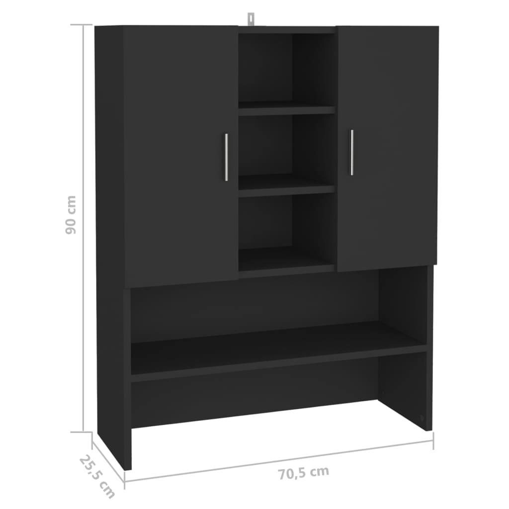 Wasmachinekast 70,5x25,5x90 cm