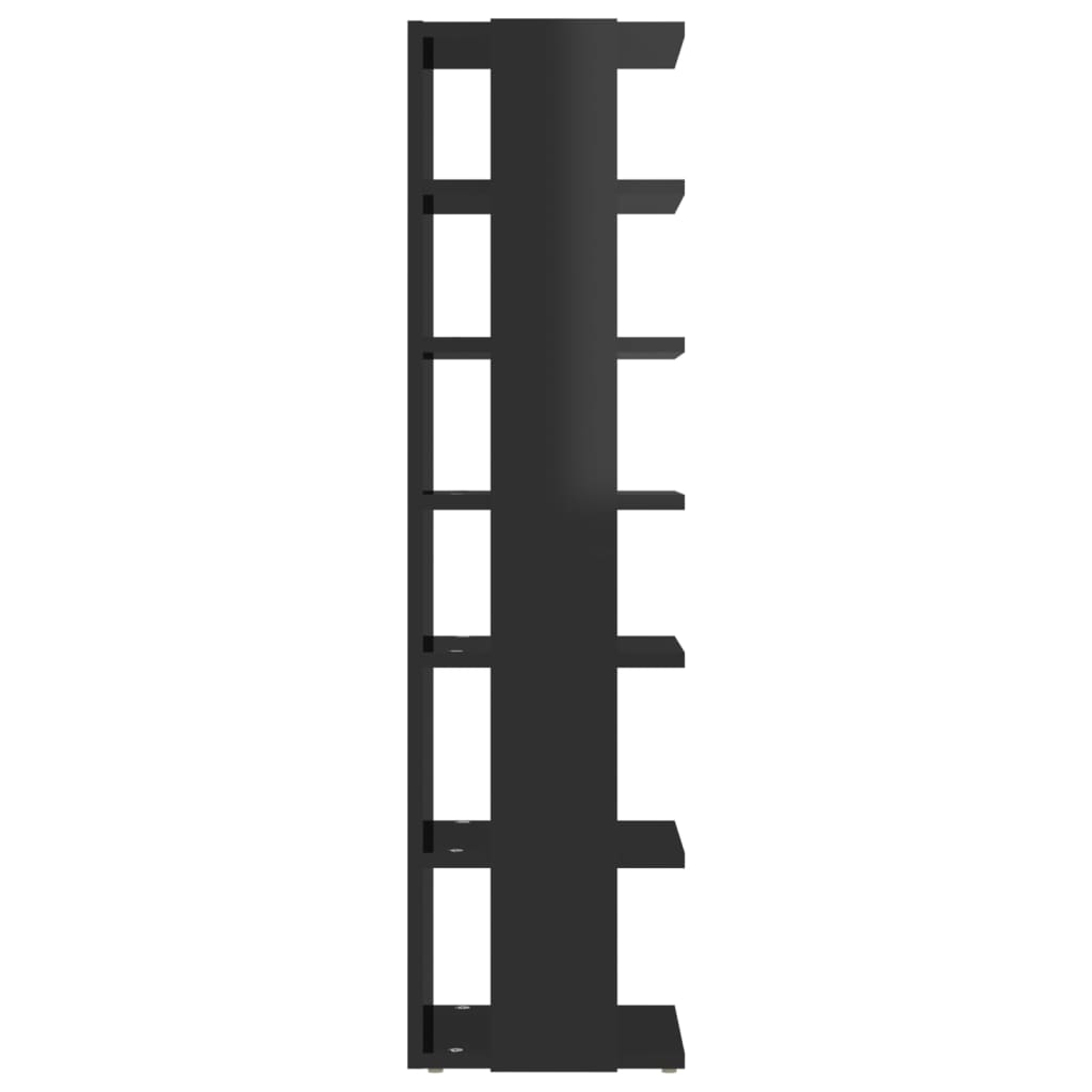 Schoenenkast 27,5x27x102 cm bewerkt hout