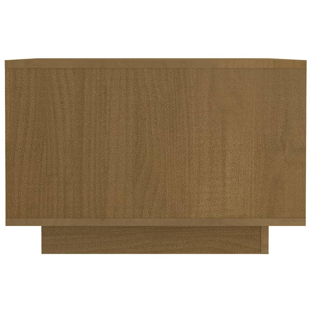 Salontafel 50x50x33,5 cm massief grenenhout