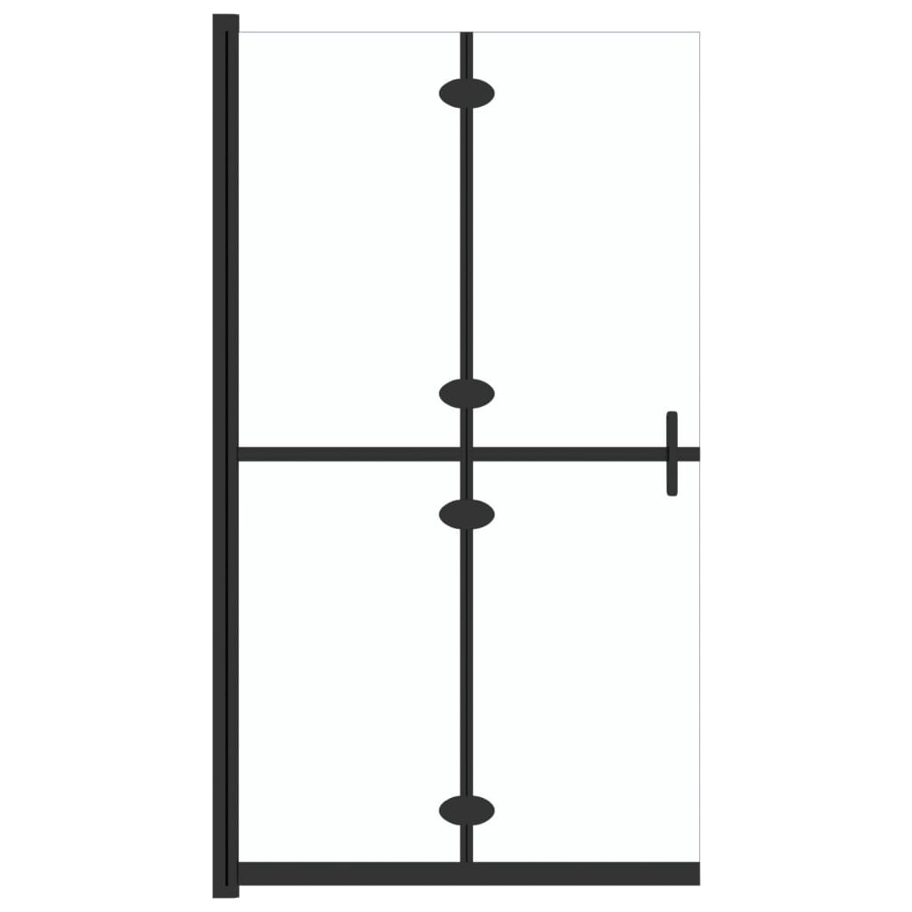 Paroi de douche à l'italienne pliable 70x190 cm ESG verre mat