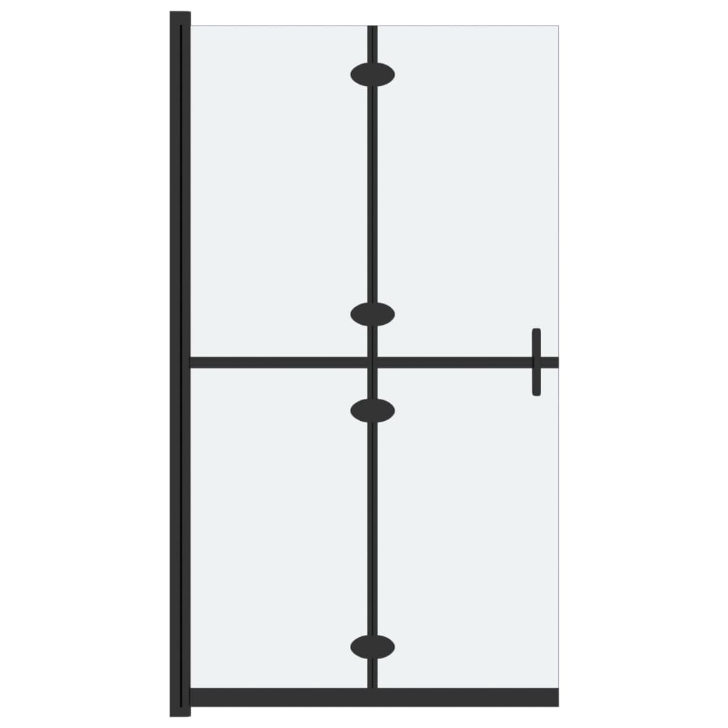 Paroi de douche à l'italienne pliable 70x190 cm ESG verre mat