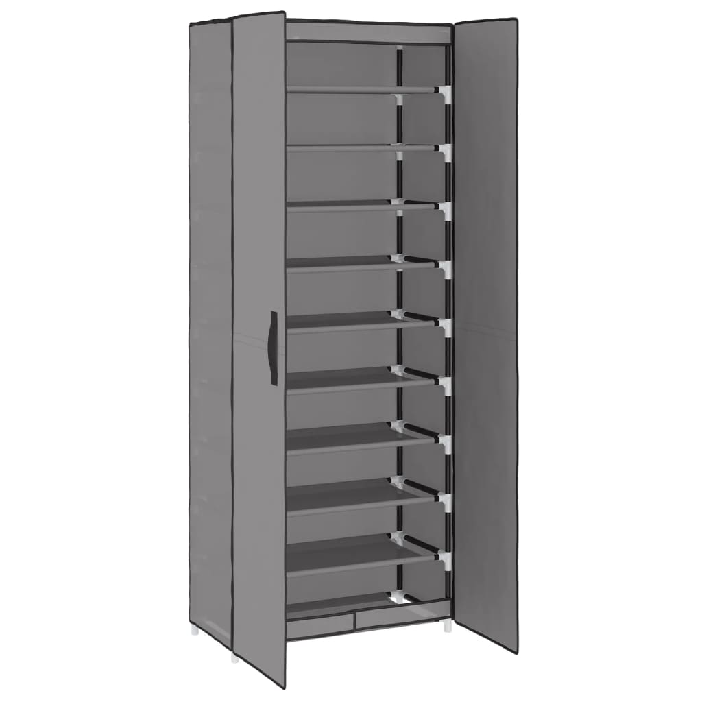 Schoenenkast 60x30x166 cm stof