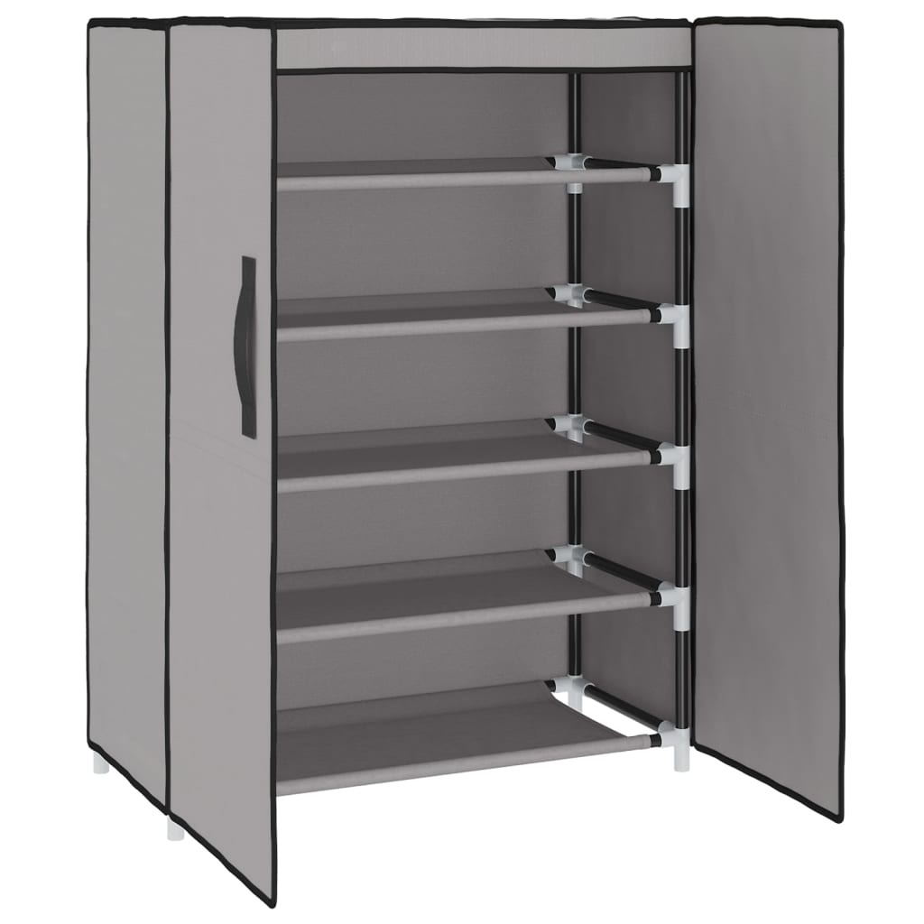 Schoenenkast 60x30x166 cm stof