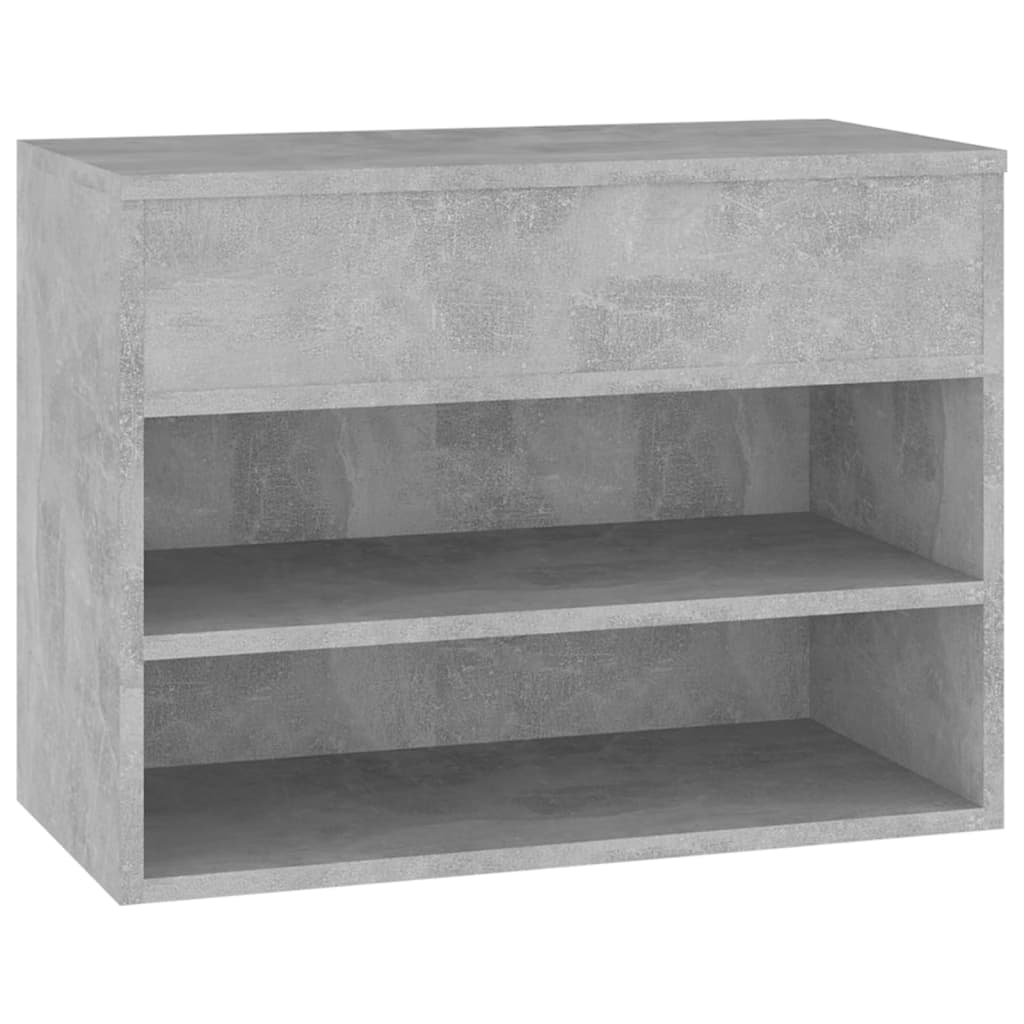 Schoenenbank 60x30x45 cm bewerkt hout