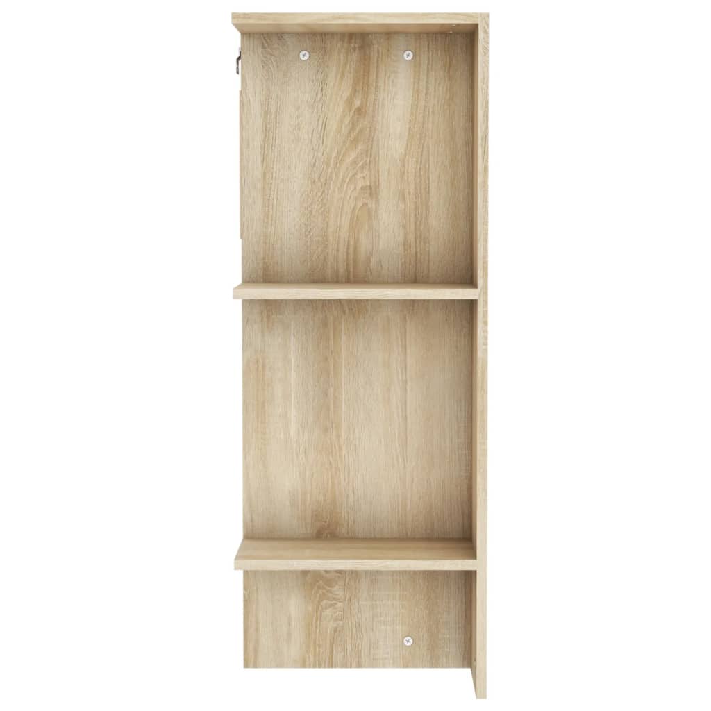 Halmeubel 97,5x37x99 cm bewerkt hout eikenkleurig