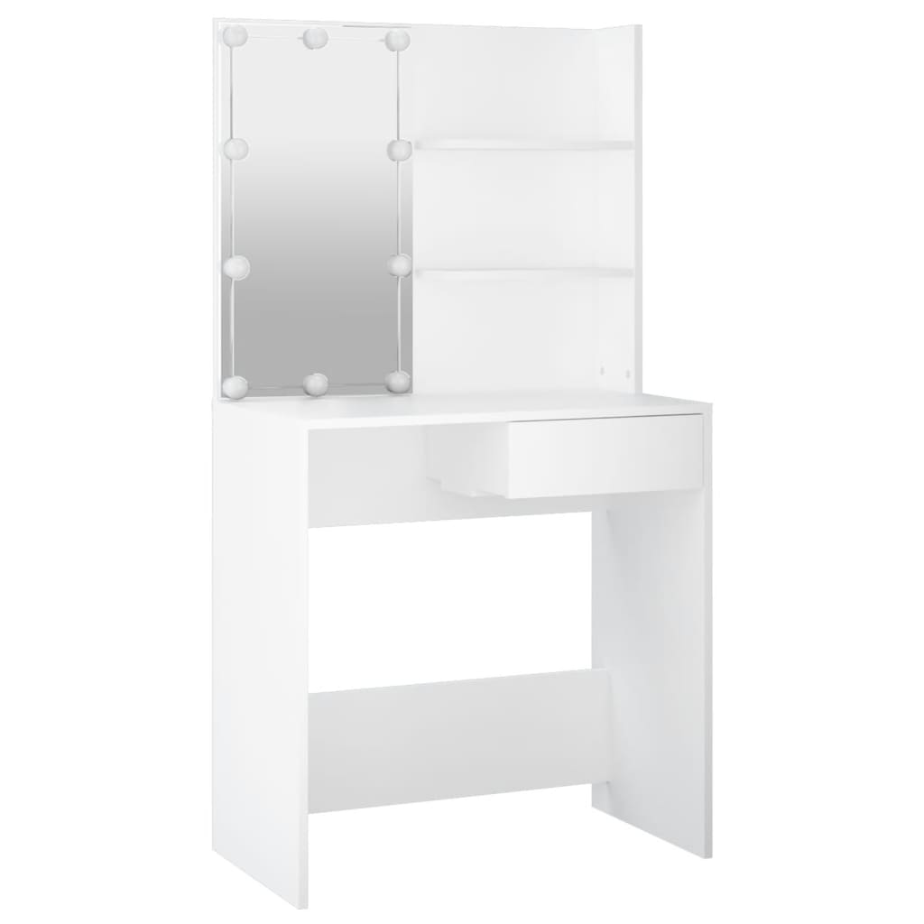 Kaptafel met LED-verlichting 74,5x40x141 cm