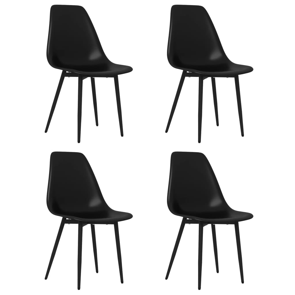 Chaises de salle à manger 4 pcs PP