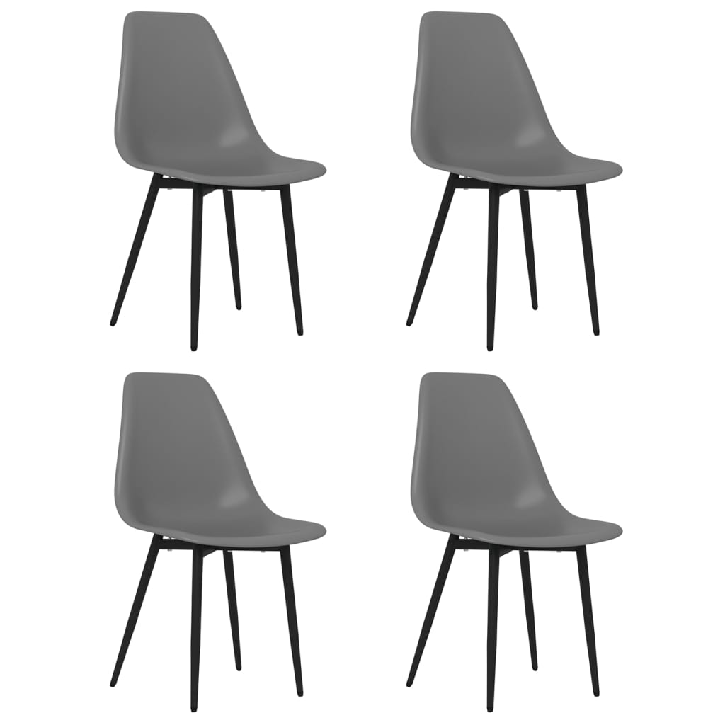 Chaises de salle à manger 4 pcs PP