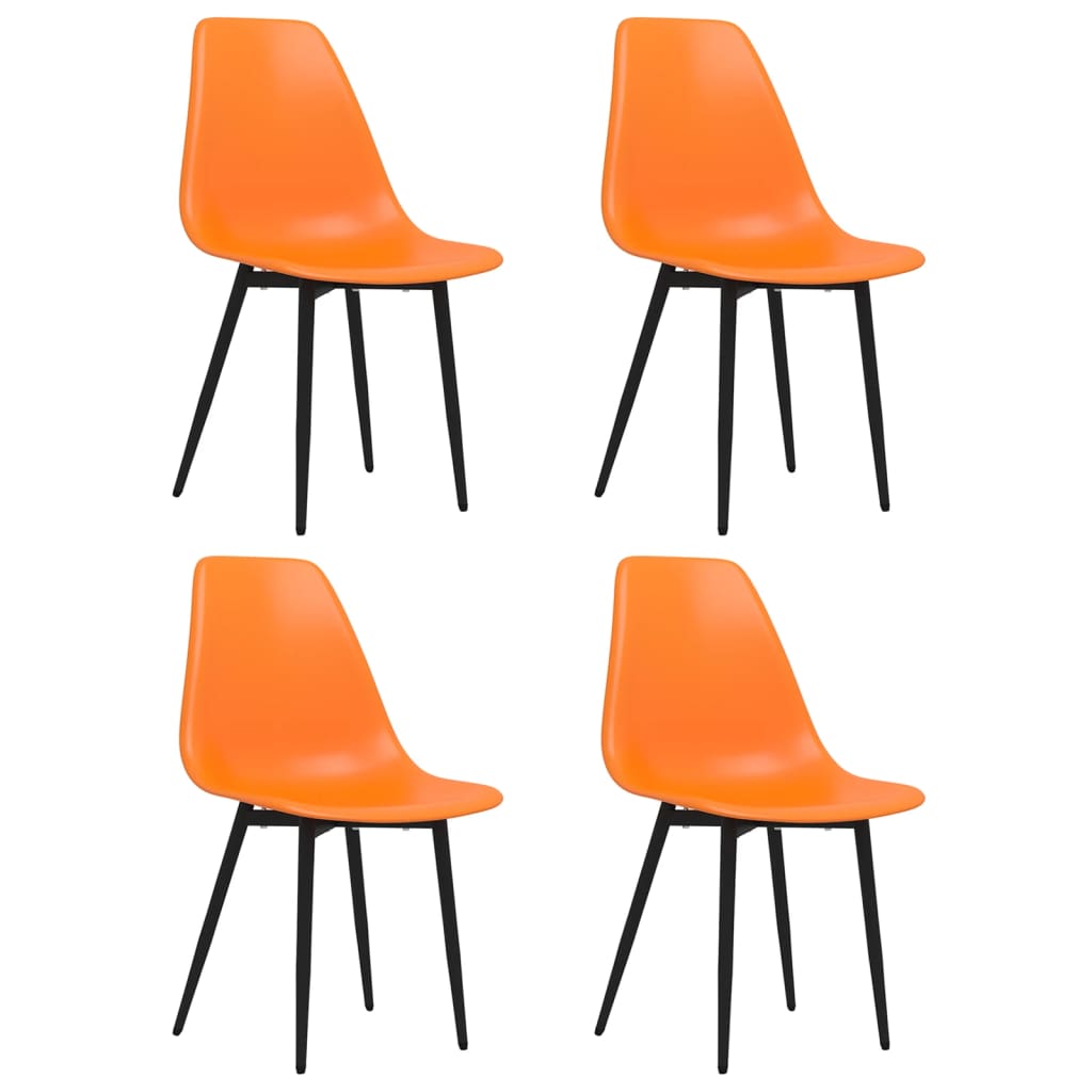 Chaises de salle à manger 4 pcs PP