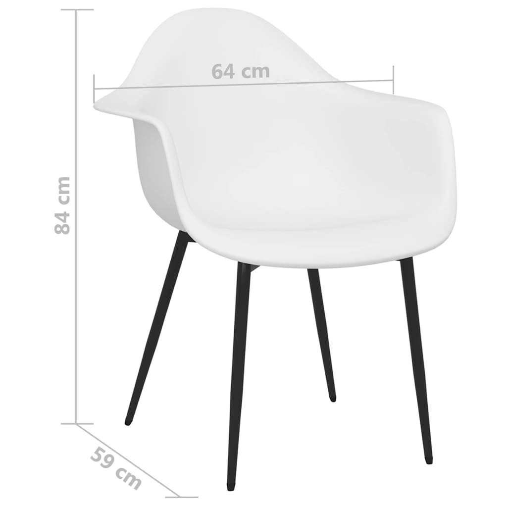 Eetkamerstoelen 2 st PP