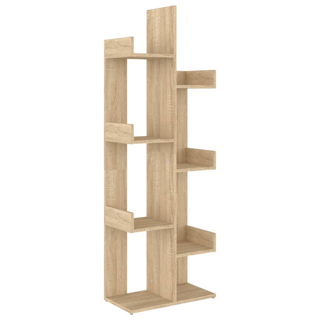 Boekenkast 48x25,5x140 cm bewerkt hout