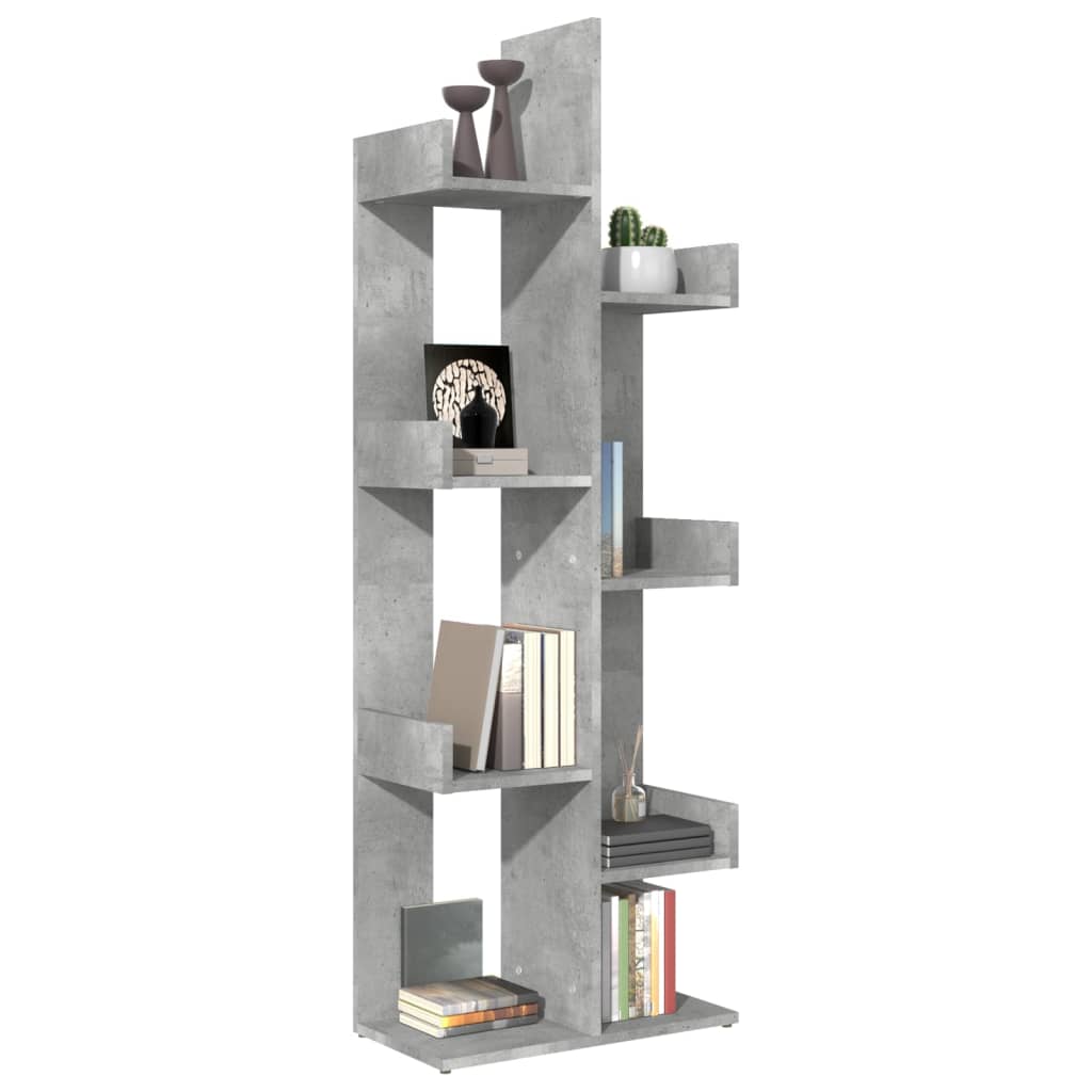 Boekenkast 48x25,5x140 cm bewerkt hout