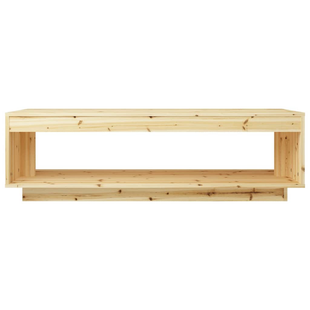 Salontafel 110x50x33,5 cm massief vurenhout