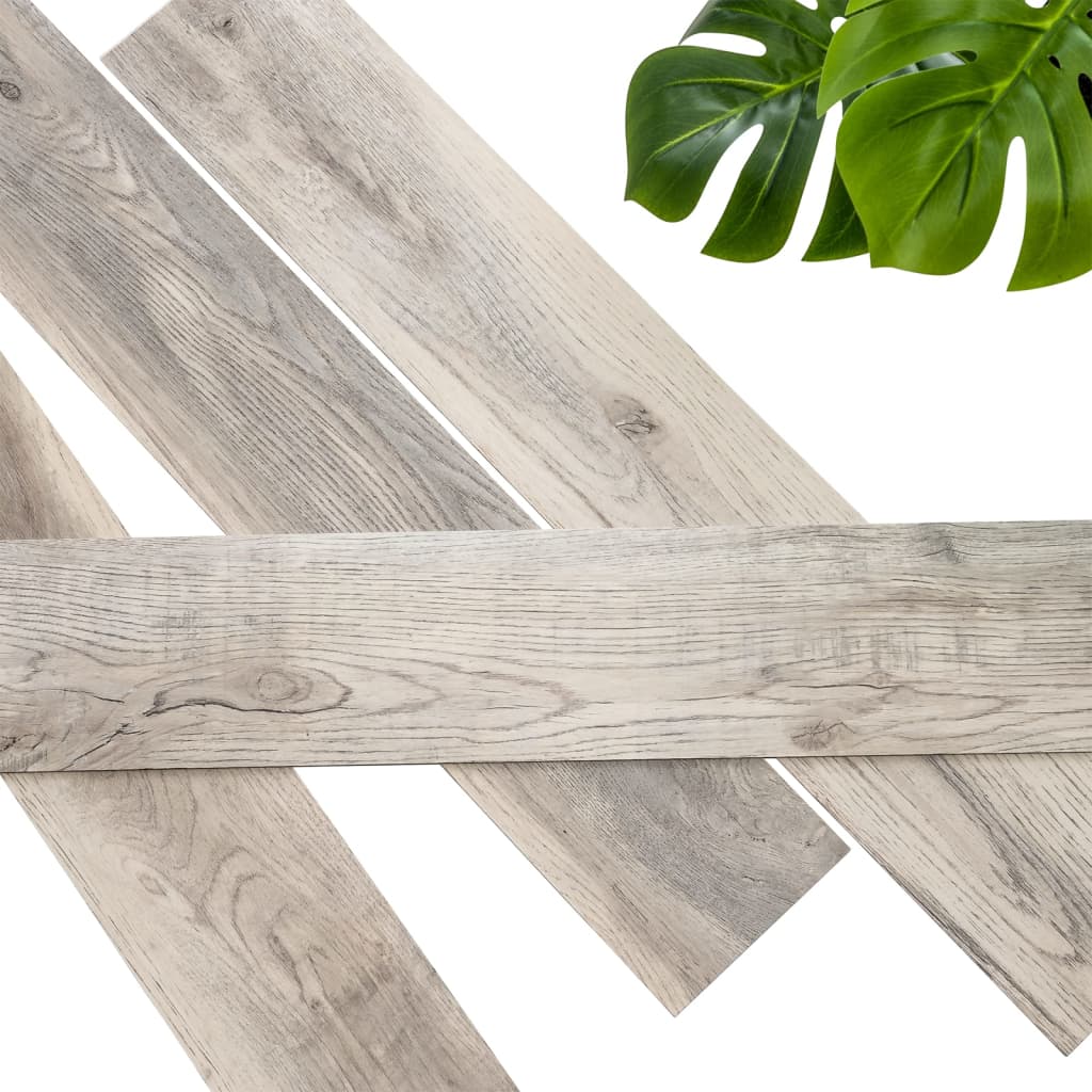 WallArt Planken hout-look schuurhout eiken