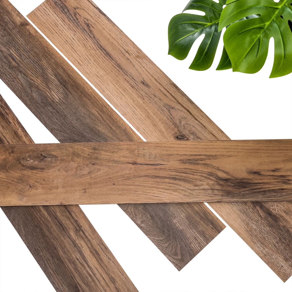 WallArt Planken hout-look schuurhout eiken