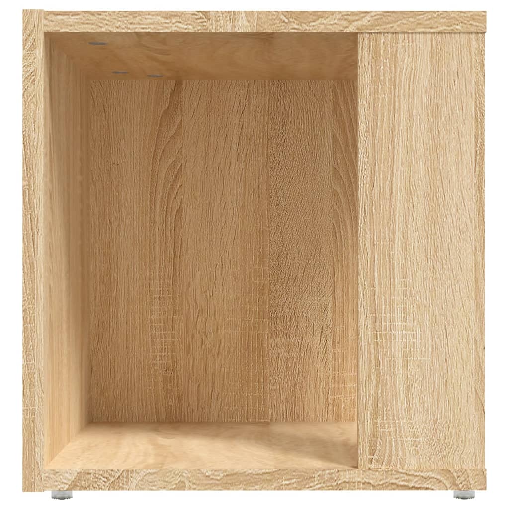 Bijzettafel 33x33x34,5 cm bewerkt hout