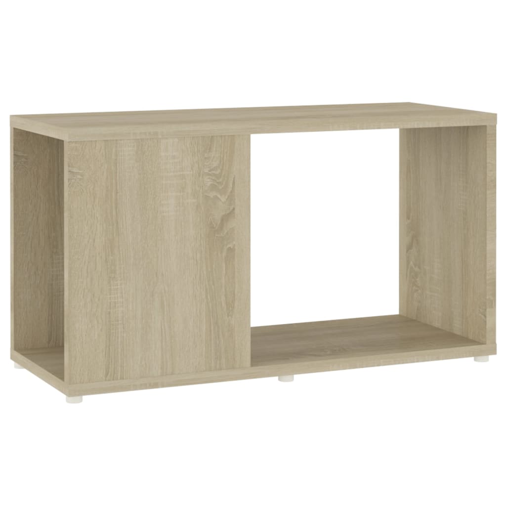 Tv-meubel 60x24x32 cm bewerkt hout oud houtkleurig