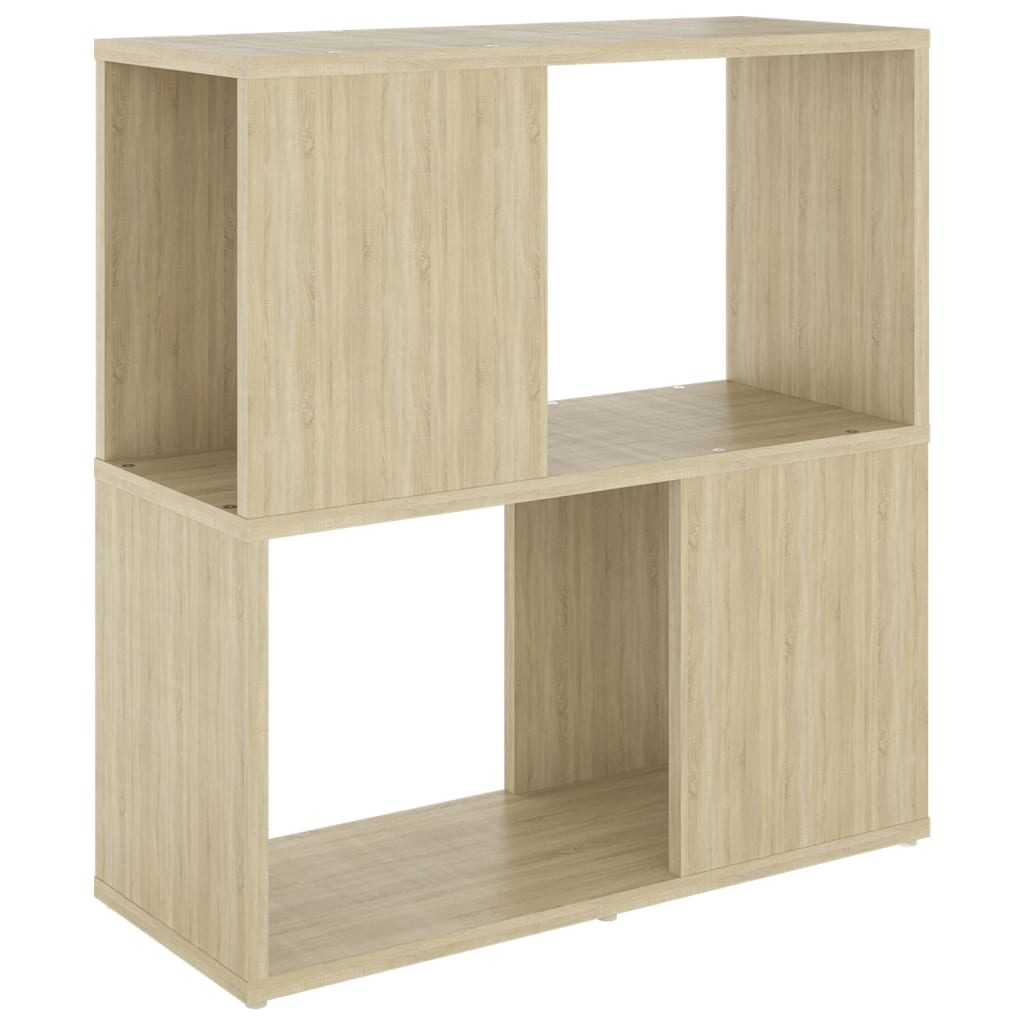 Boekenkast 60x24x63 cm bewerkt hout