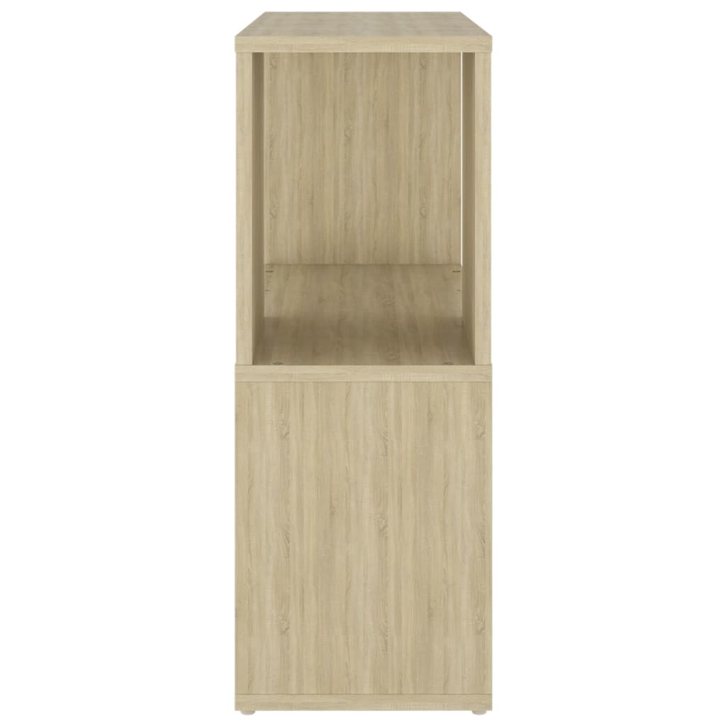 Boekenkast 60x24x63 cm bewerkt hout