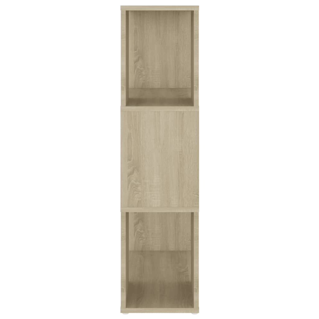 Boekenkast/kamerscherm 60x24x94 cm bewerkt hout hoogglans grijs