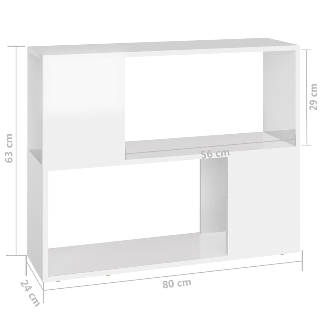 Tv-meubel 80x24x63 cm bewerkt hout