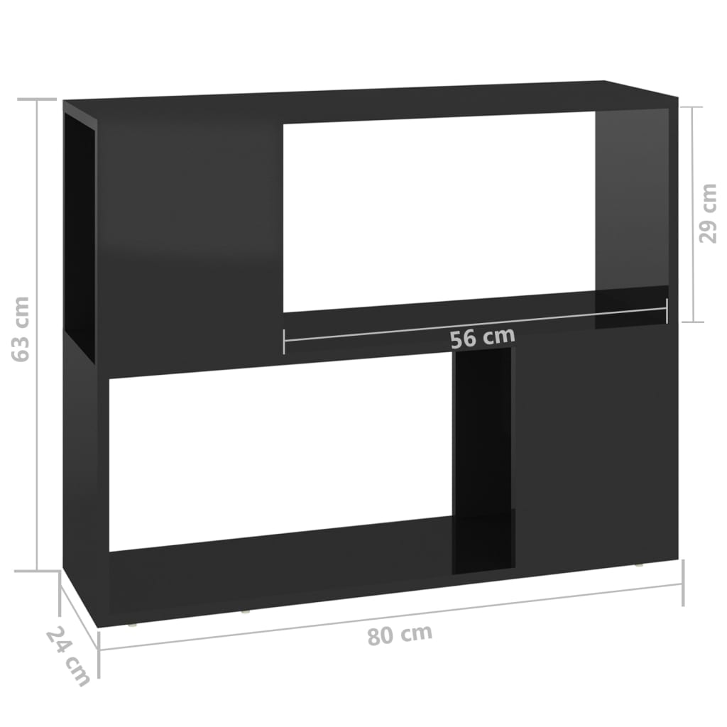 Tv-meubel 80x24x63 cm bewerkt hout