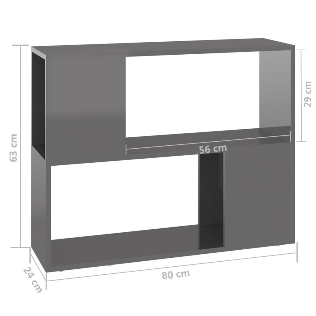 Tv-meubel 80x24x63 cm bewerkt hout