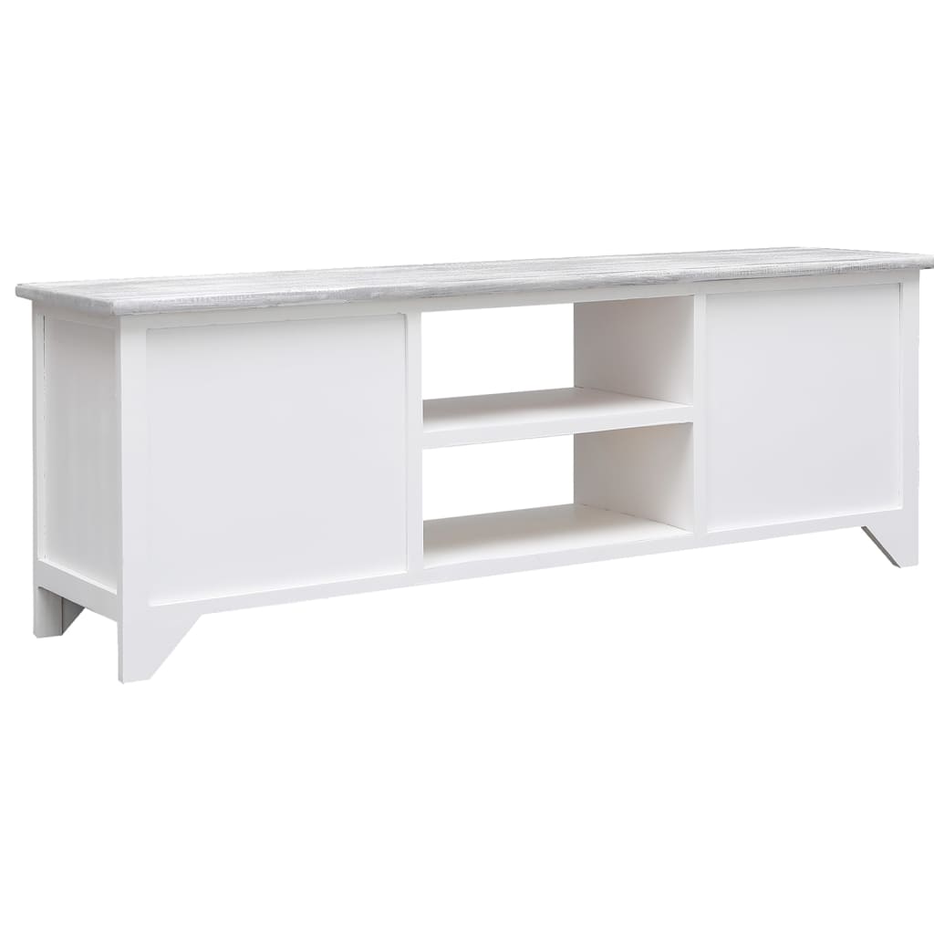 Tv-meubel 108x30x40 cm massief paulowniahout