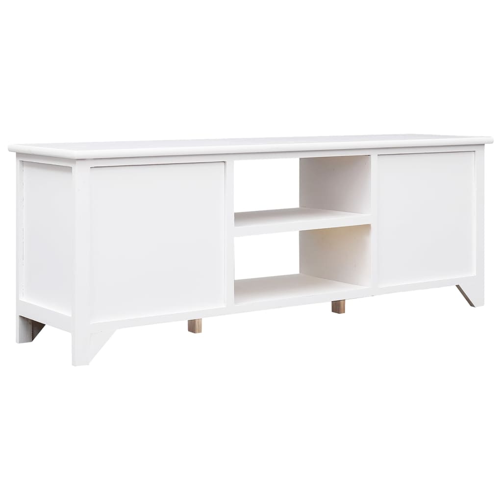 Tv-meubel 108x30x40 cm massief paulowniahout