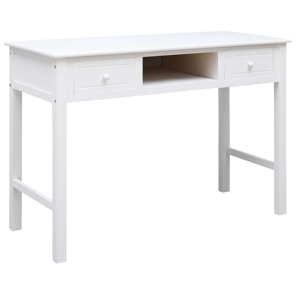 Bureau 108x45x76 cm bois de paulownia massif