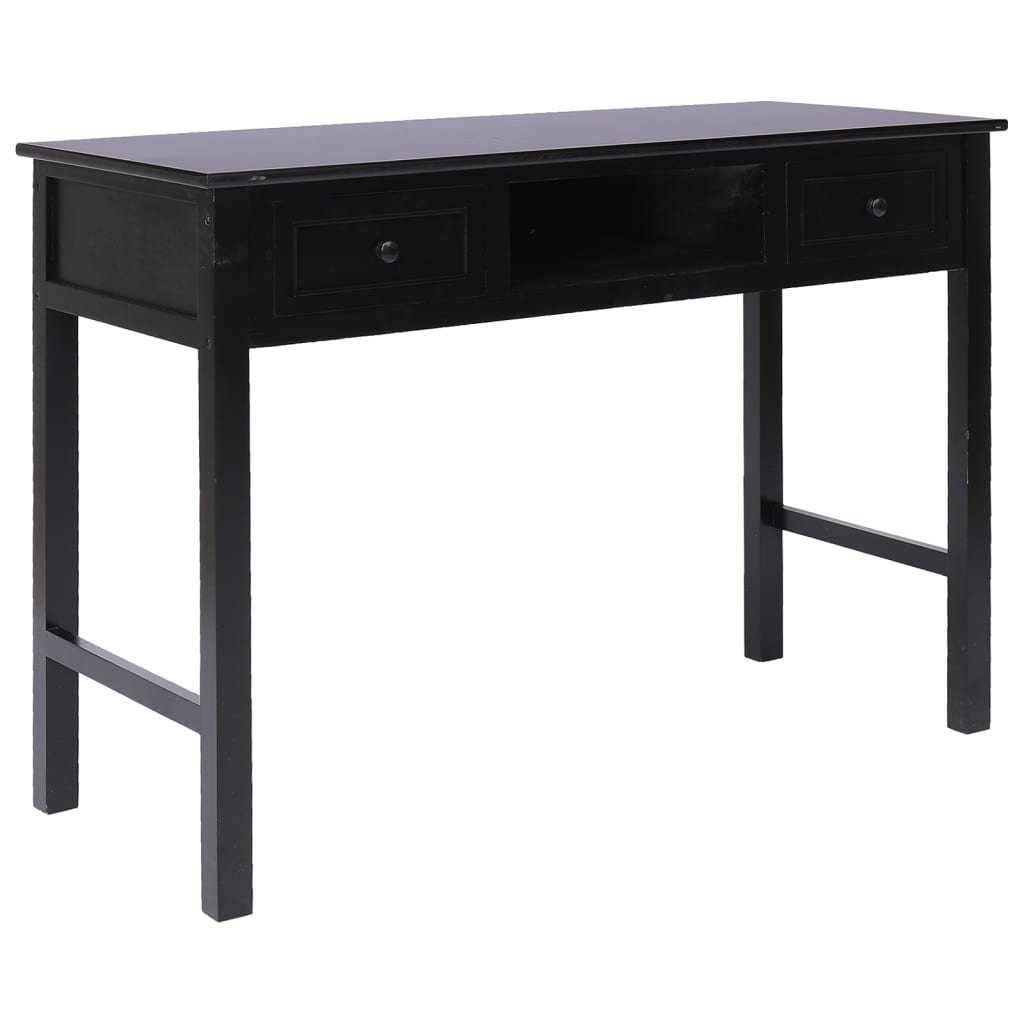 Bureau 108x45x76 cm massief paulowniahout