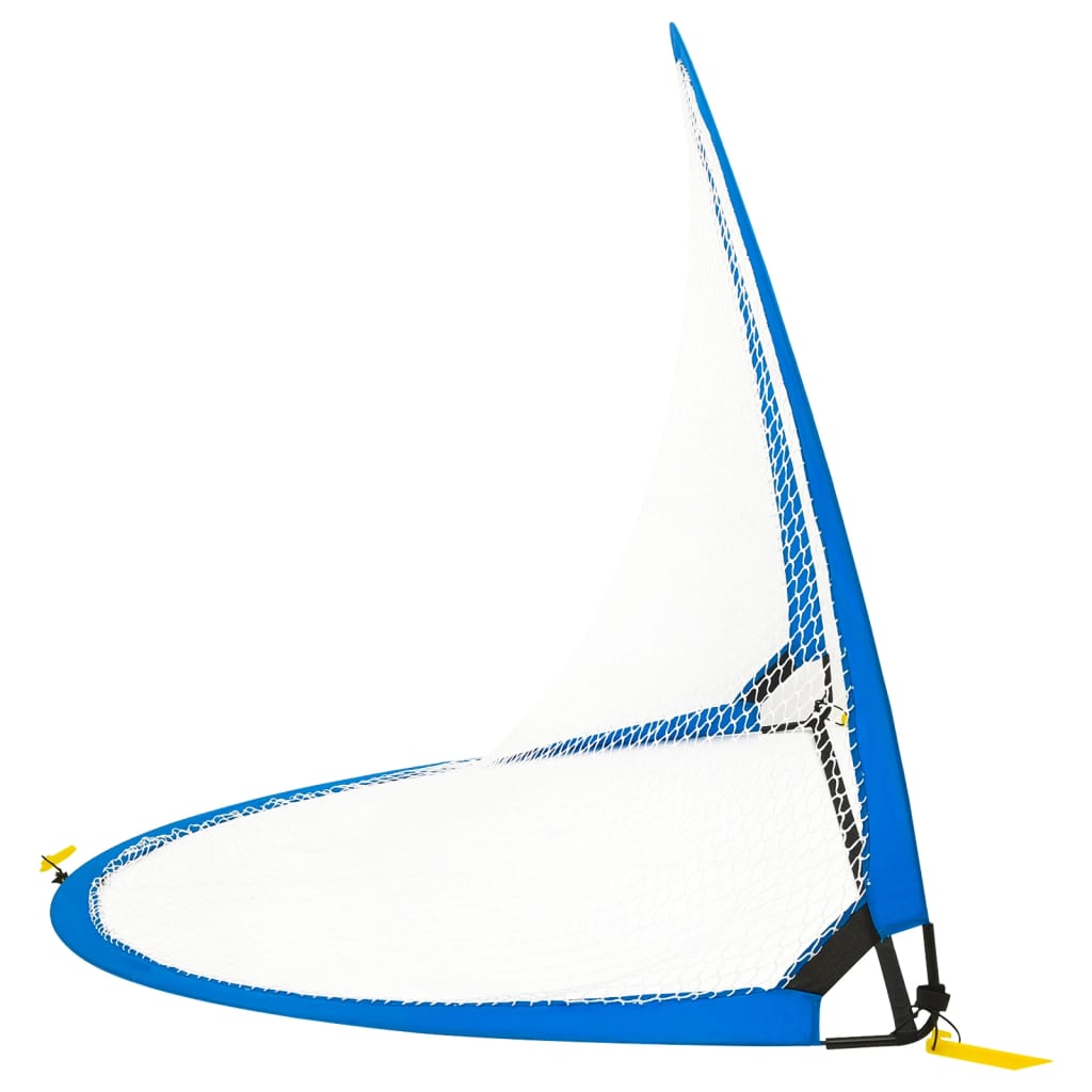 2 st Kindervoetbaldoelen met opbergtas 119x82x84,5 cm