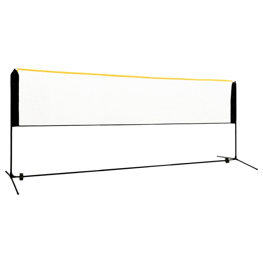 Badmintonnet verstelbaar 300x103x94-158 cm metaal