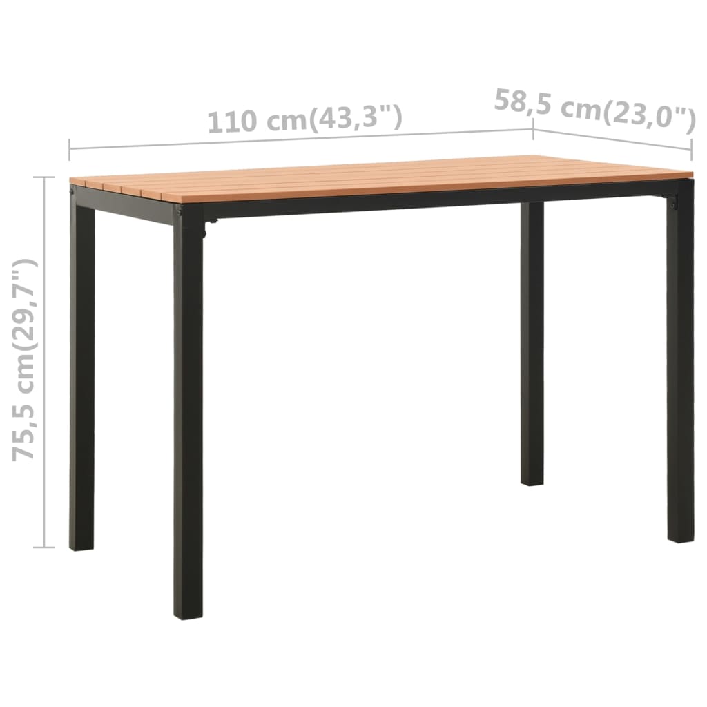 3-delige Tuinset staal HKC