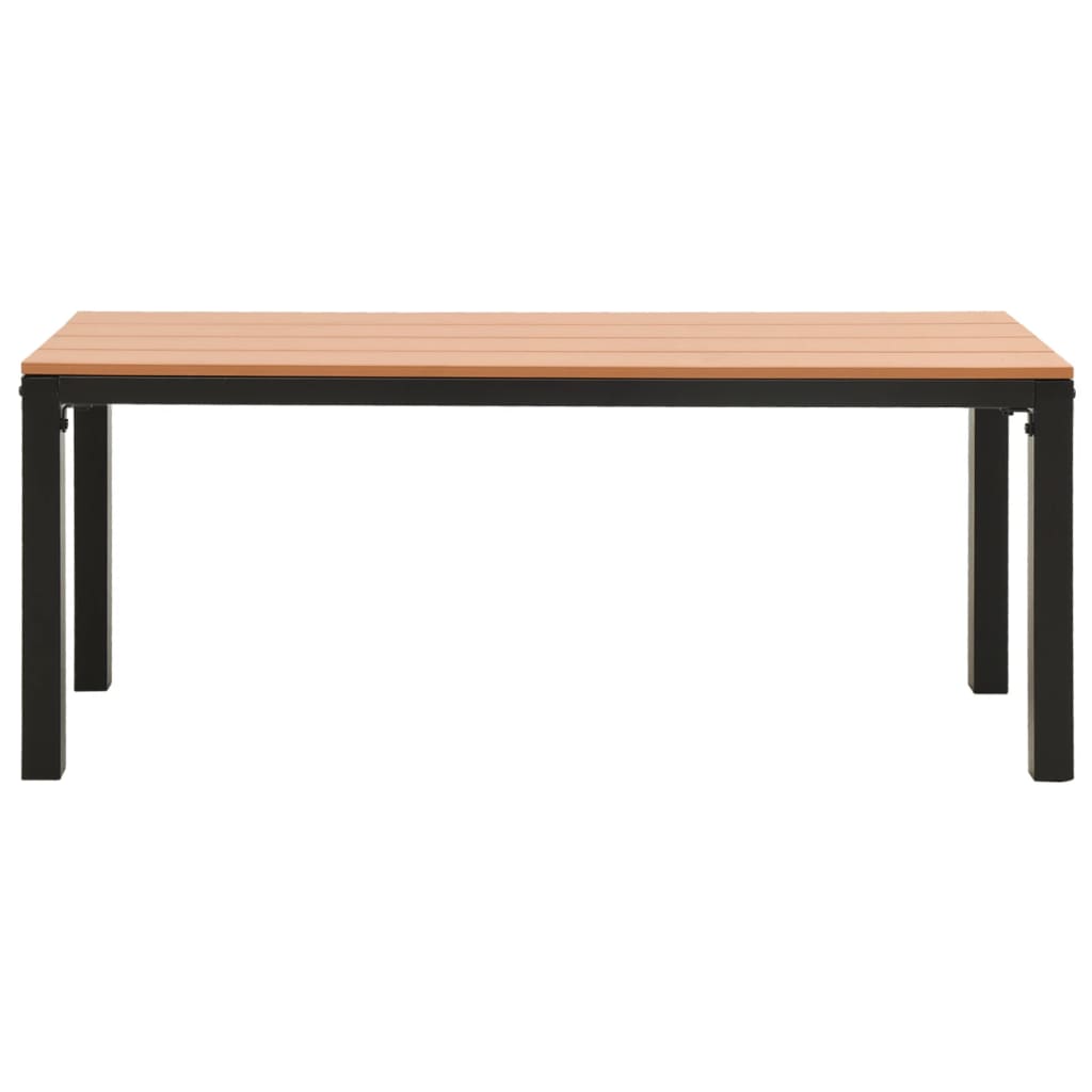 Banc de jardin 110 cm acier HKC