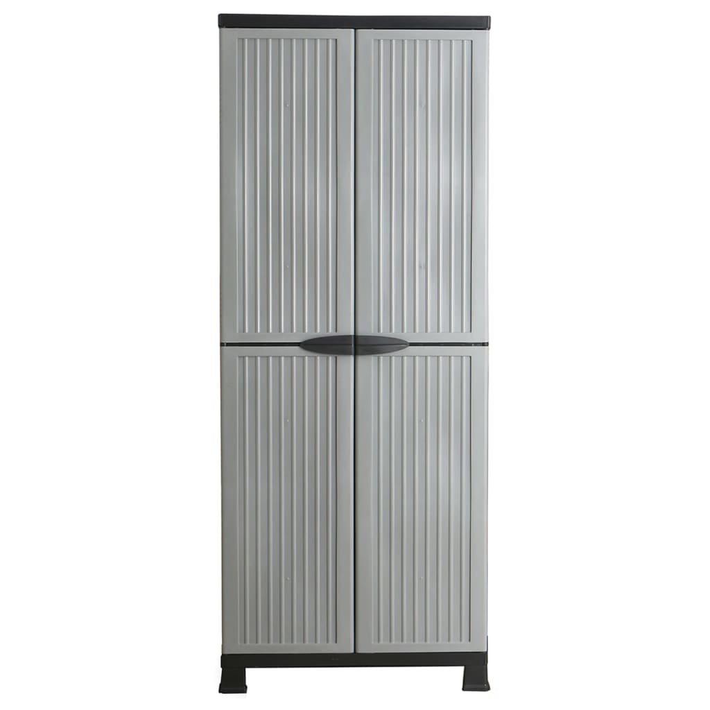 Armoire de rangement 68x39x171,5 cm plastique