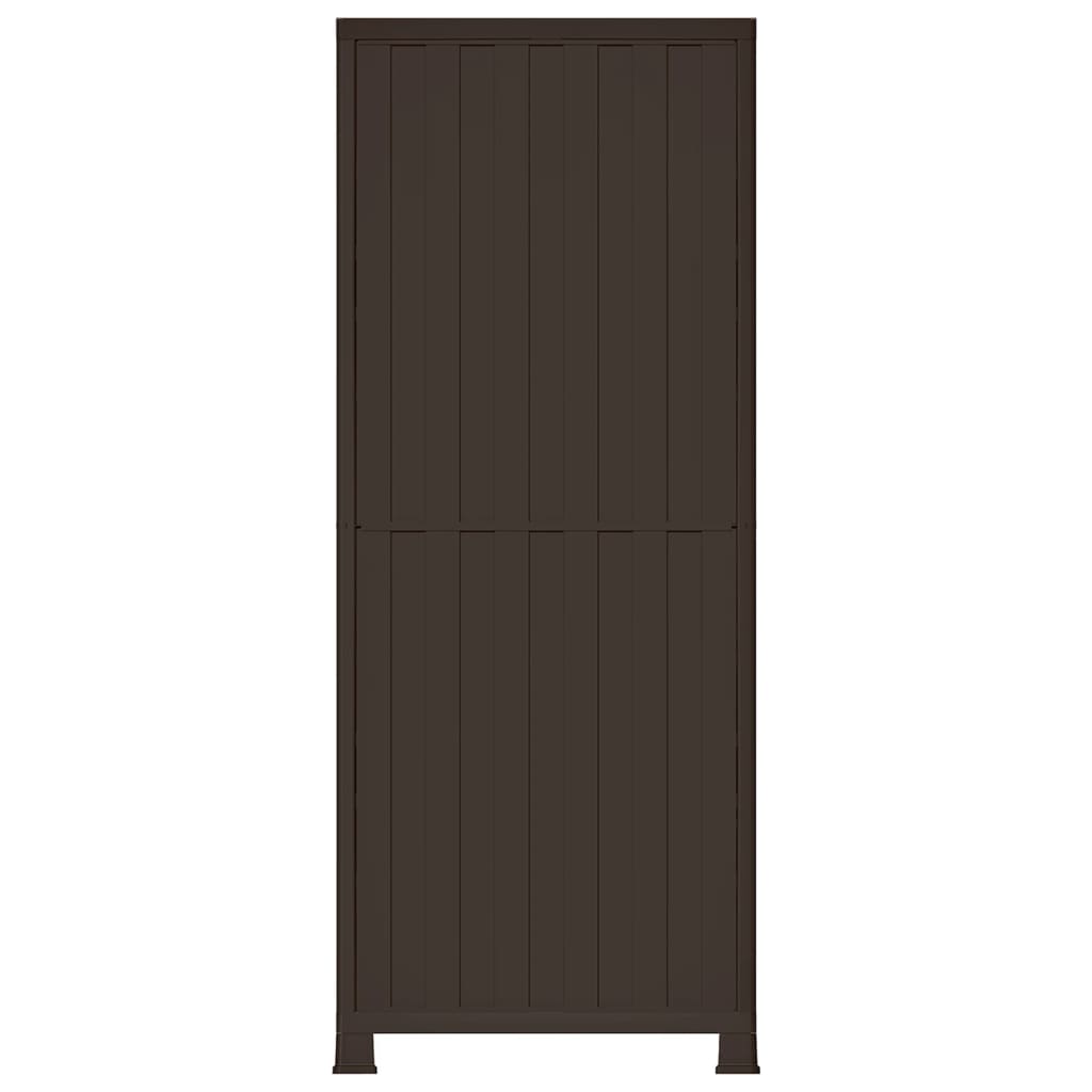 Armoire de rangement 68x39x171,5 cm plastique