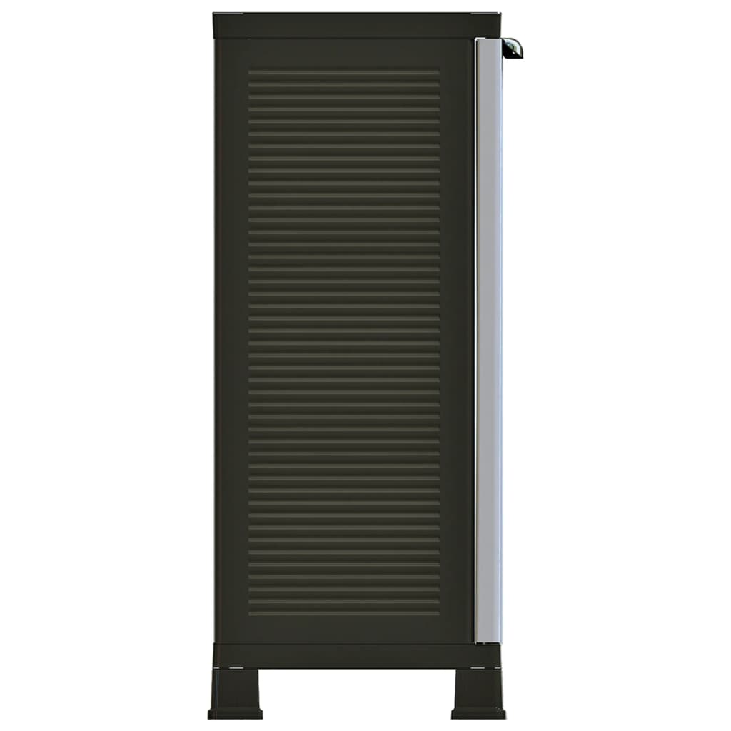 Armoire de rangement 68x39x171,5 cm plastique