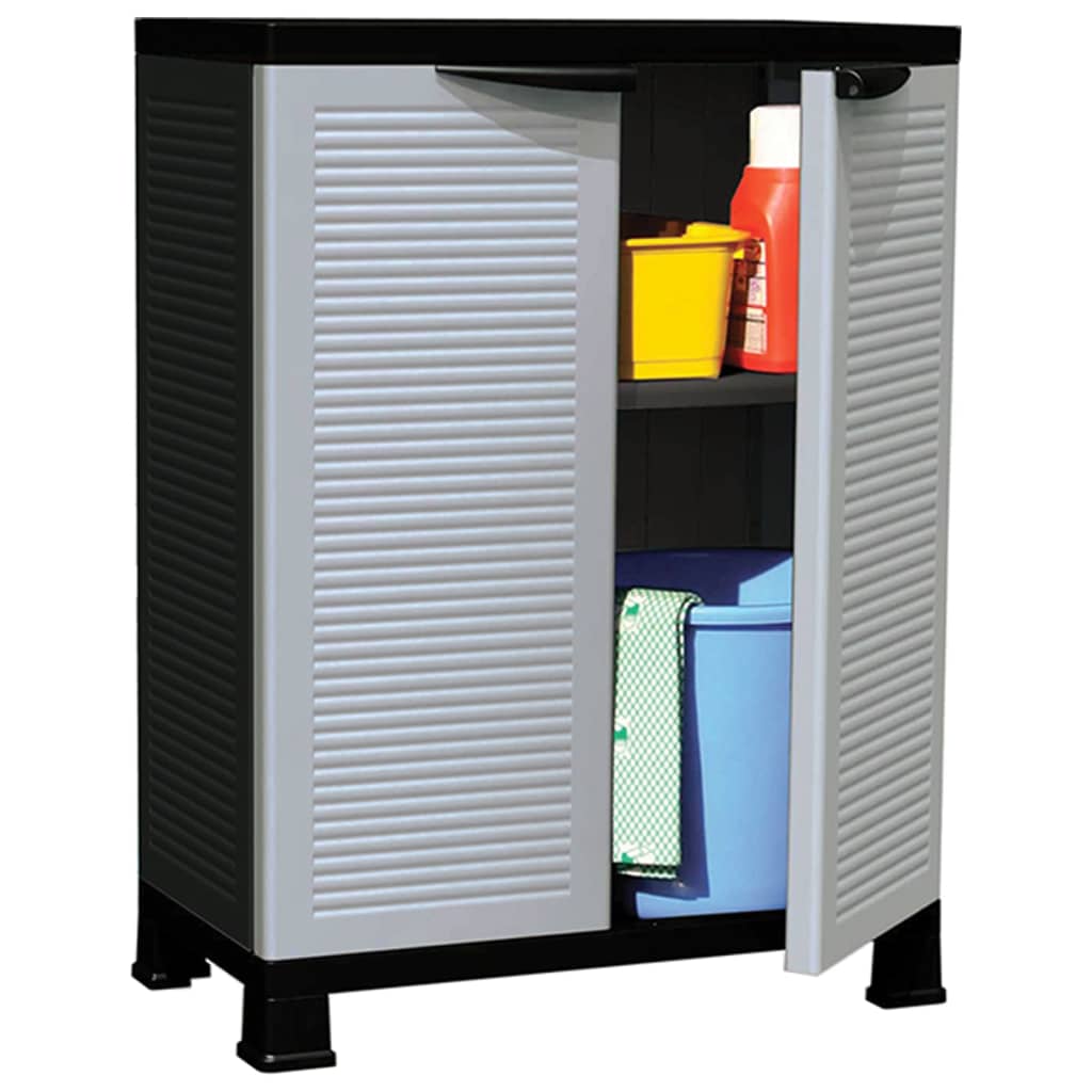 Armoire de rangement 68x39x171,5 cm plastique