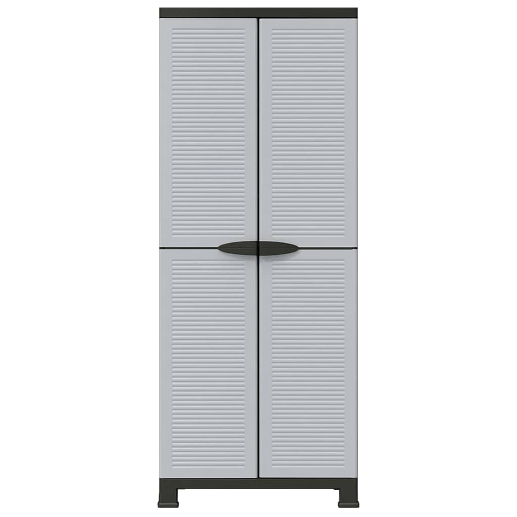 Armoire de rangement 68x39x171,5 cm plastique