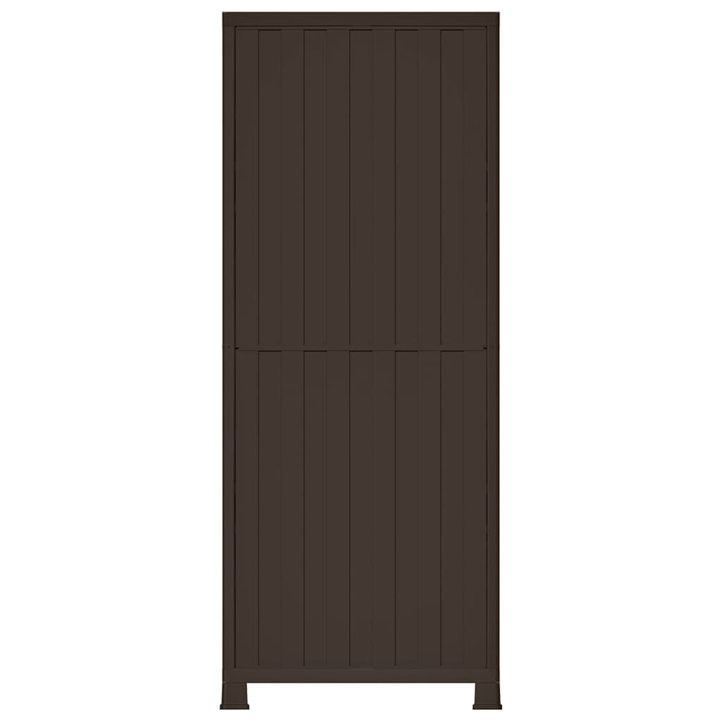 Armoire de rangement 68x39x171,5 cm plastique