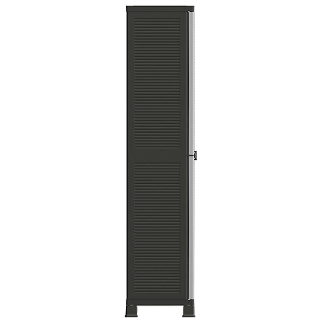 Armoire de rangement 68x39x171,5 cm plastique