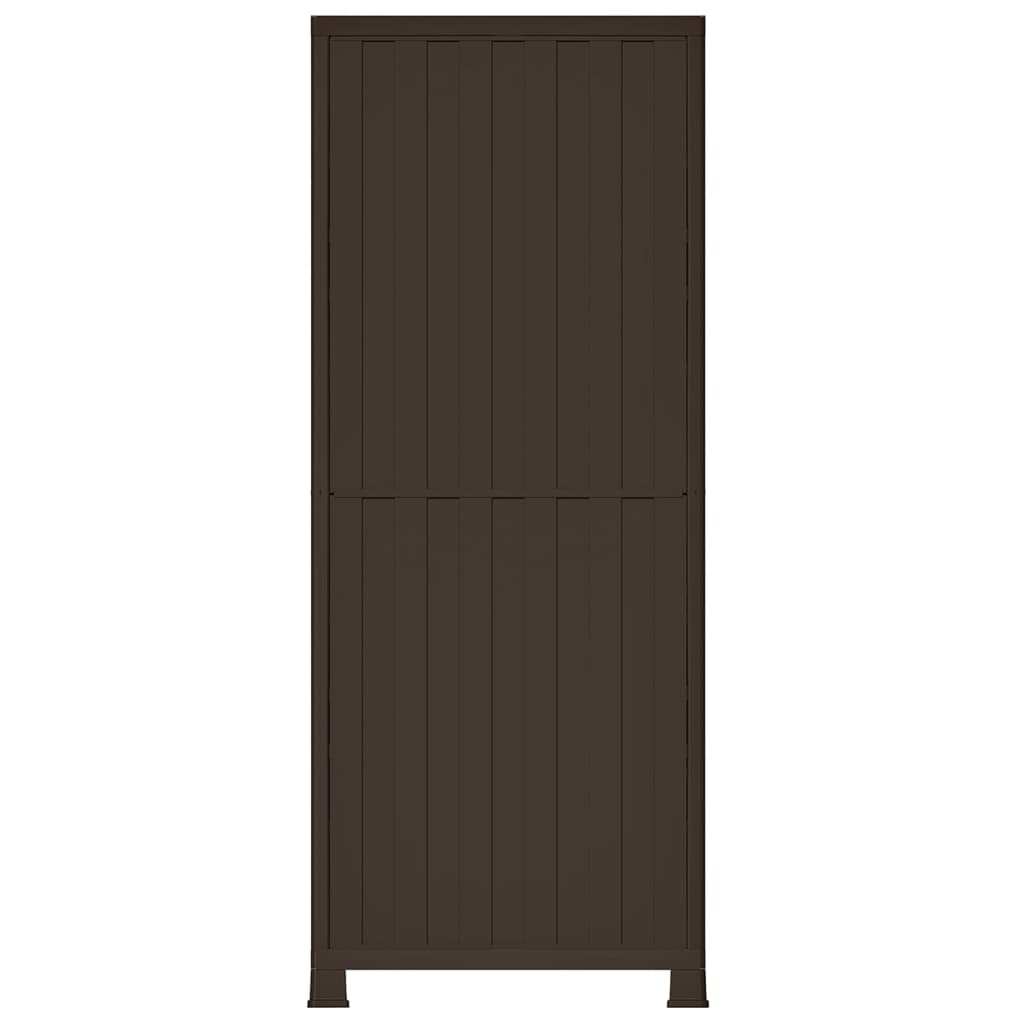 Armoire de rangement 68x39x171,5 cm plastique