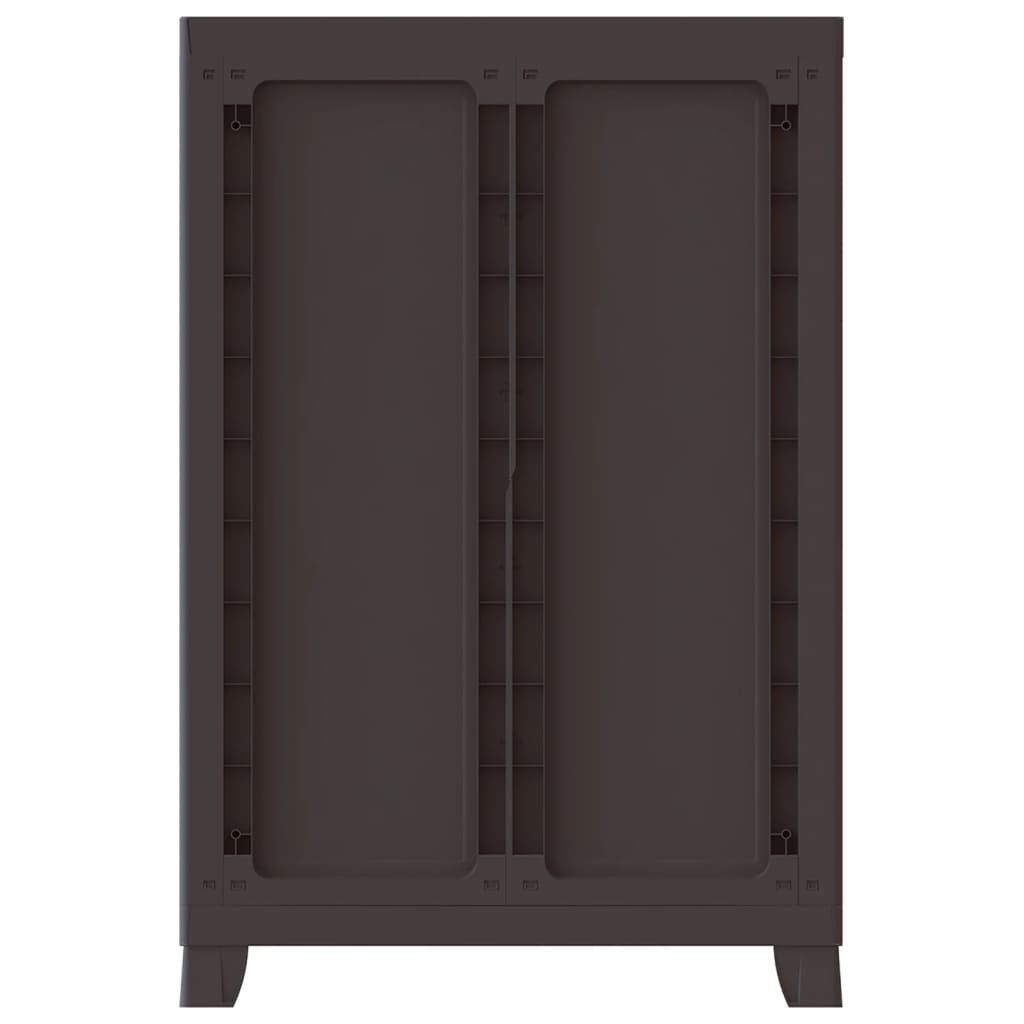 Armoire de rangement 65x45x97 cm en plastique