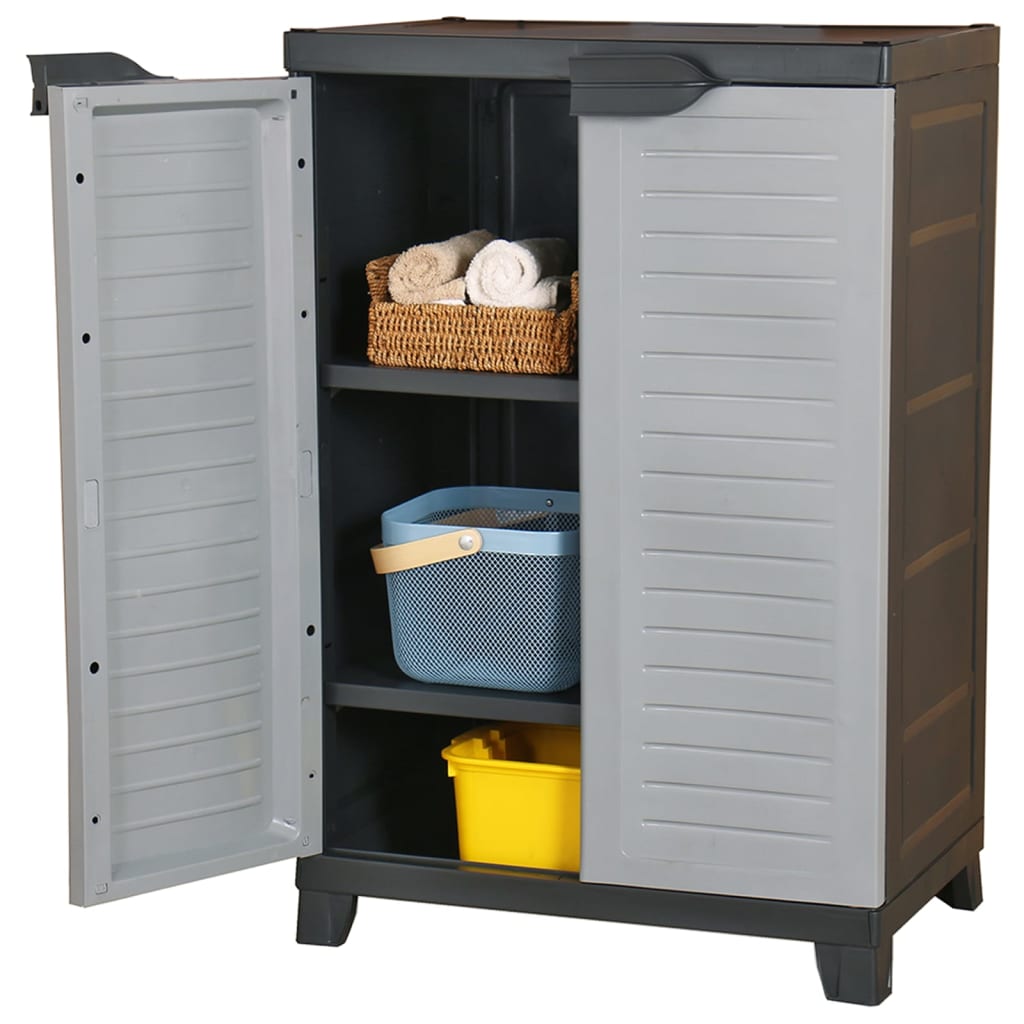 Armoire de rangement 65x45x97 cm en plastique