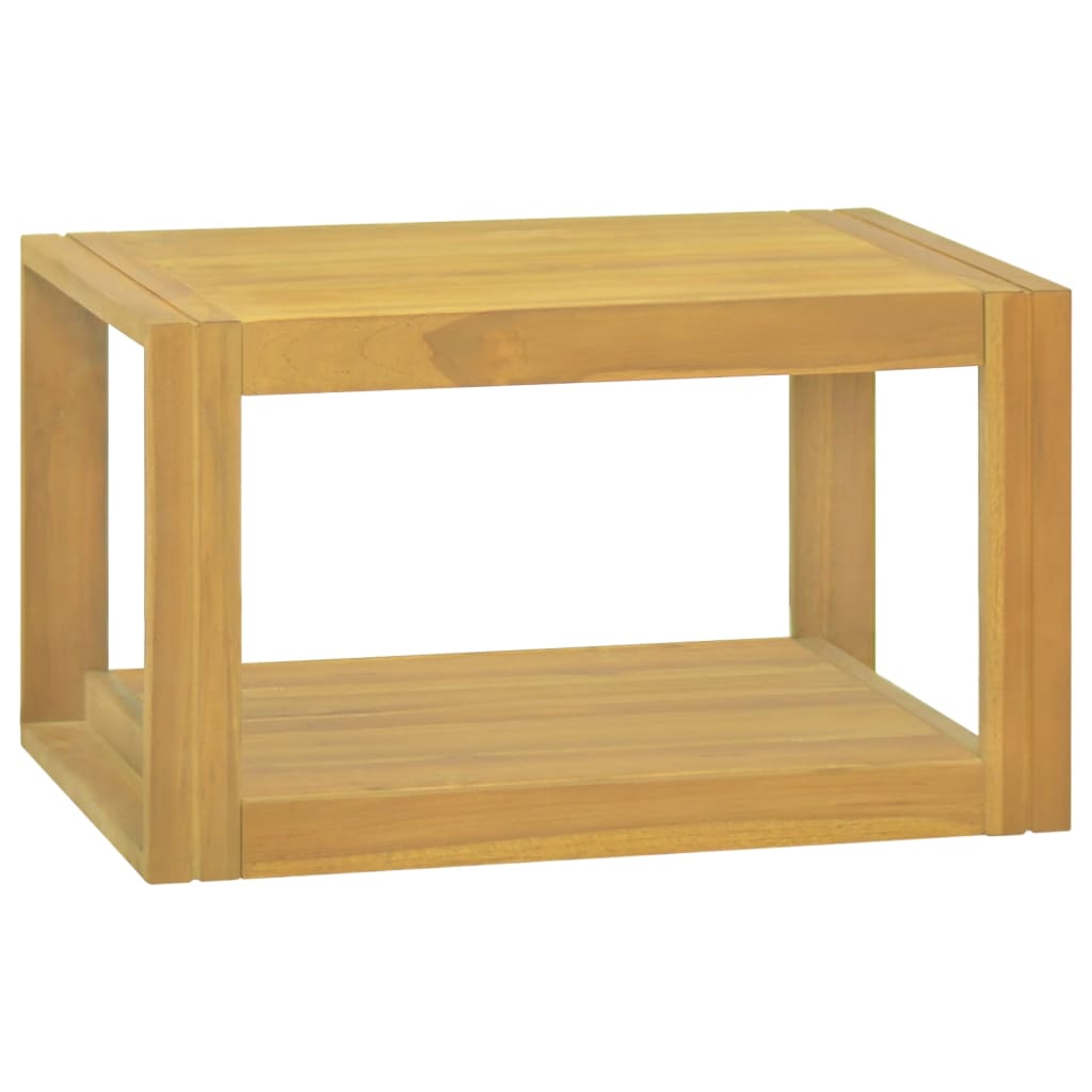 Badkamerwandkast 90x45x35 cm massief teakhout