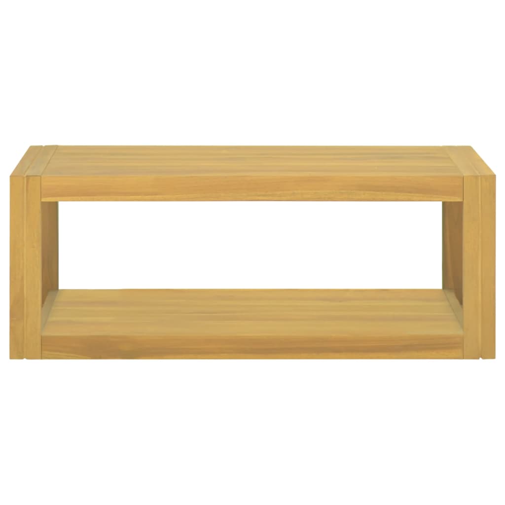 Badkamerwandkast 90x45x35 cm massief teakhout